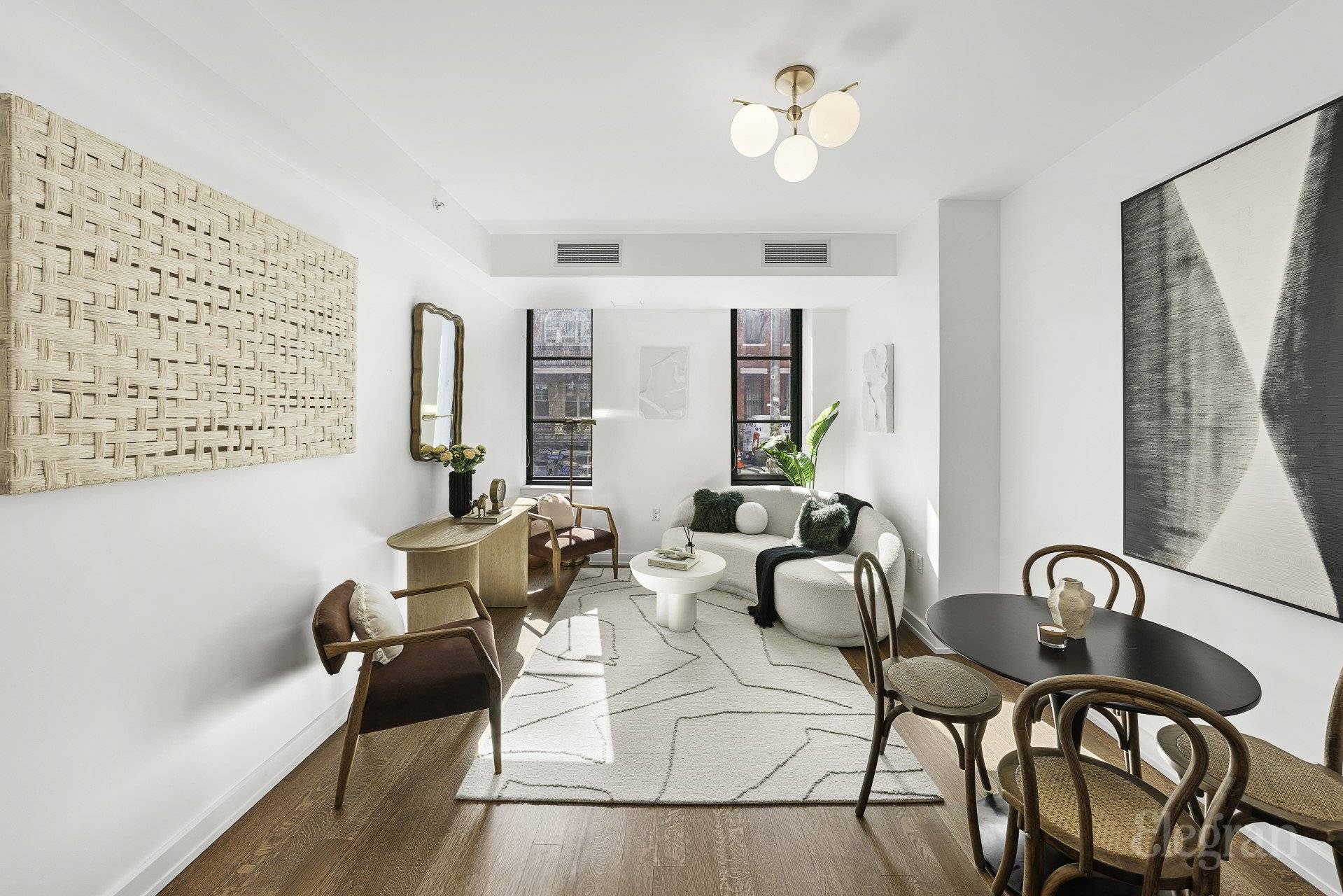 One of Chelsea s most competitively priced and meticulously designed two bedroom units in the full service Seymour Condominium of West Chelsea.