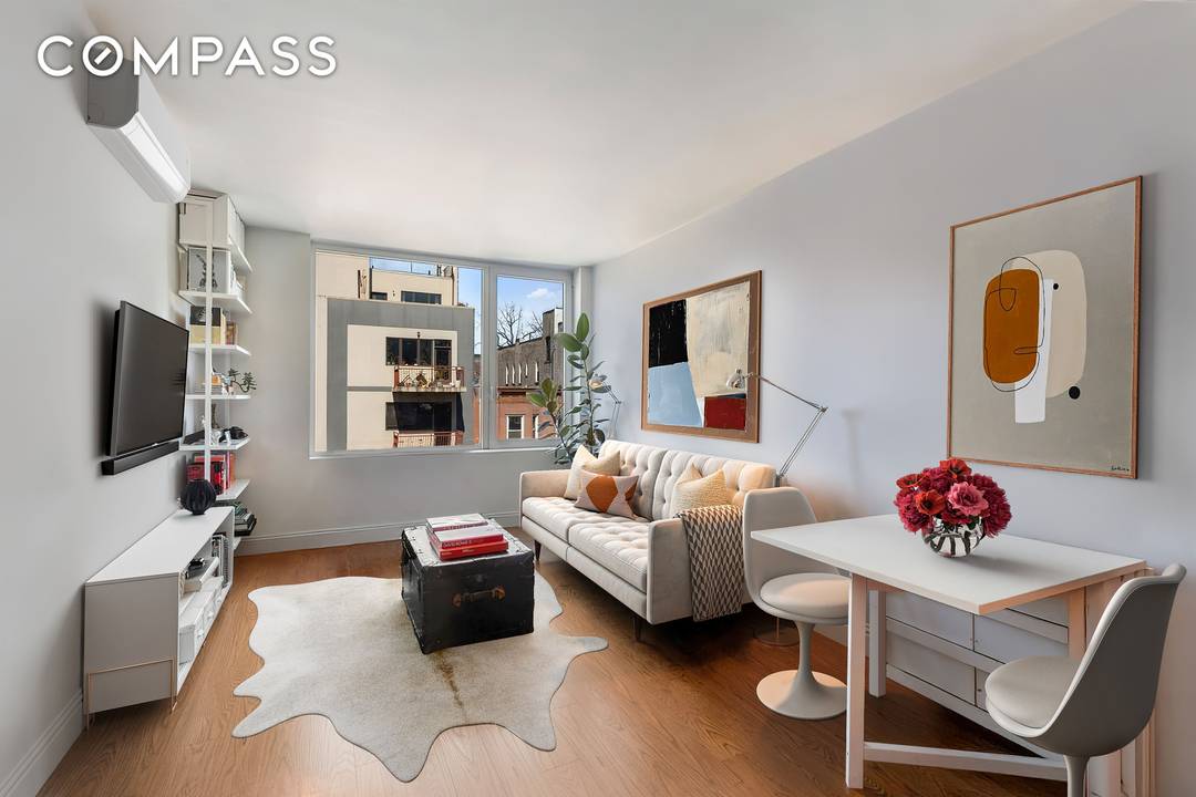 Spacious, Light Filled One Bedroom Condo with Optional Parking on the border between Prospect Heights and Crown Heights Located just off vibrant Franklin Avenue, this roomy one bedroom condo is ...