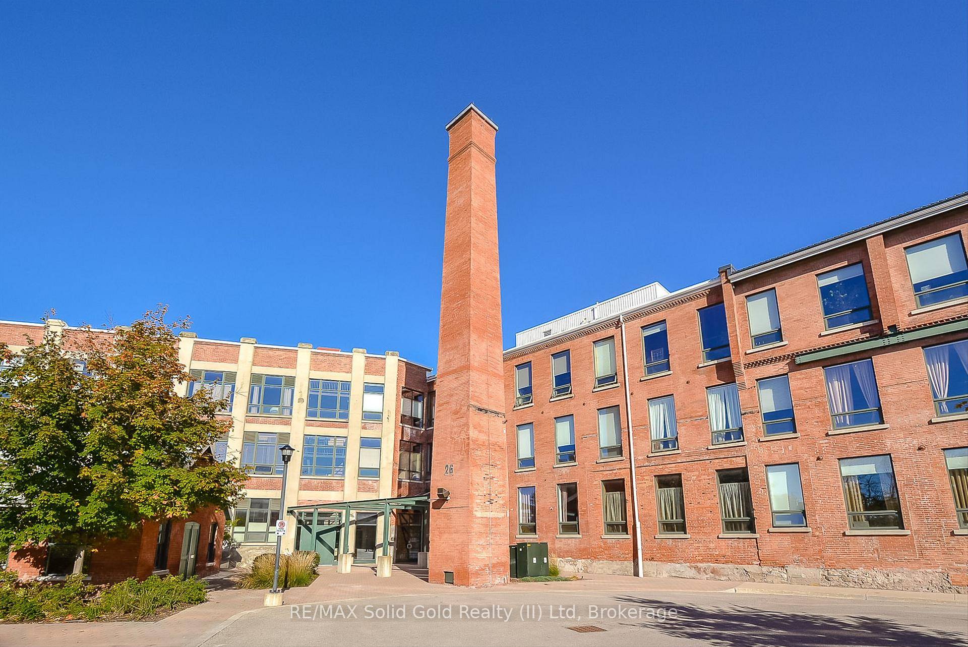 Welcome to an exquisite corner unit at The Mill Lofts centrally located at 26 Ontario Street in downtown Guelph.