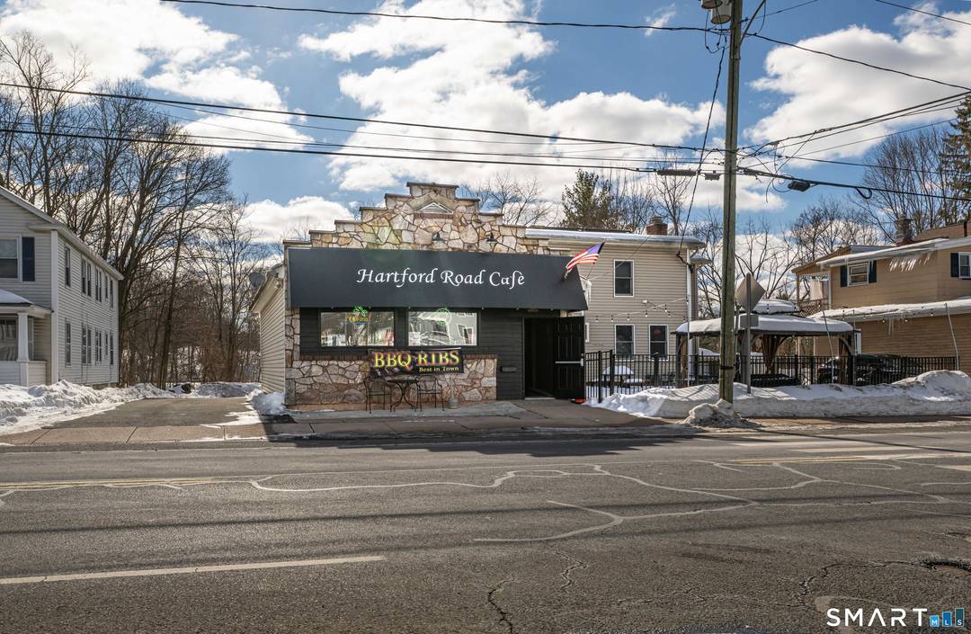 Turnkey opportunity to own The Hartford Road Cafe, a profitable, long established fully operational restaurant offered with real estate included.