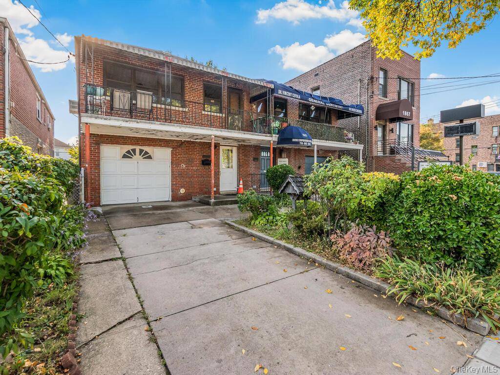 Welcome to 1863 Williamsbridge Rd a beautifully maintained brick, semi detached 2 family home with full basement and stand up attic in the heart of much sought after Morris Park ...