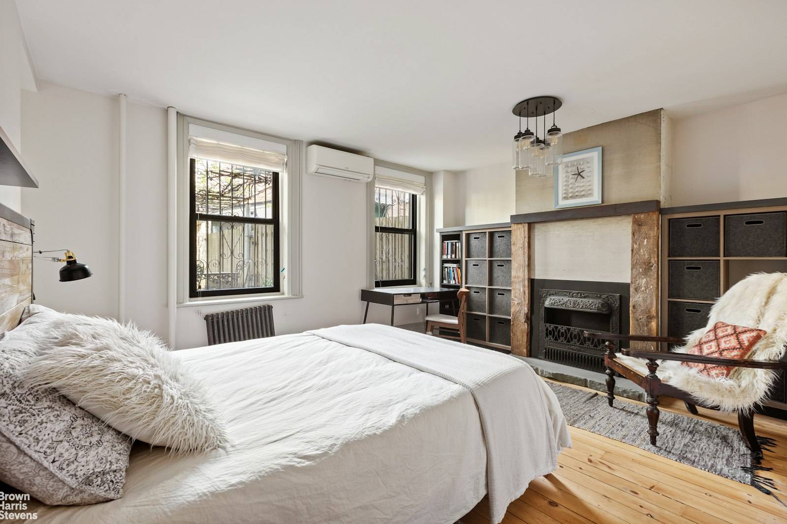 Stylishly Renovated Townhouse with Garage Tucked behind a beautifully restored facade on a quiet, tree lined block, 185 12th Street is a masterclass in thoughtful renovation and timeless design.