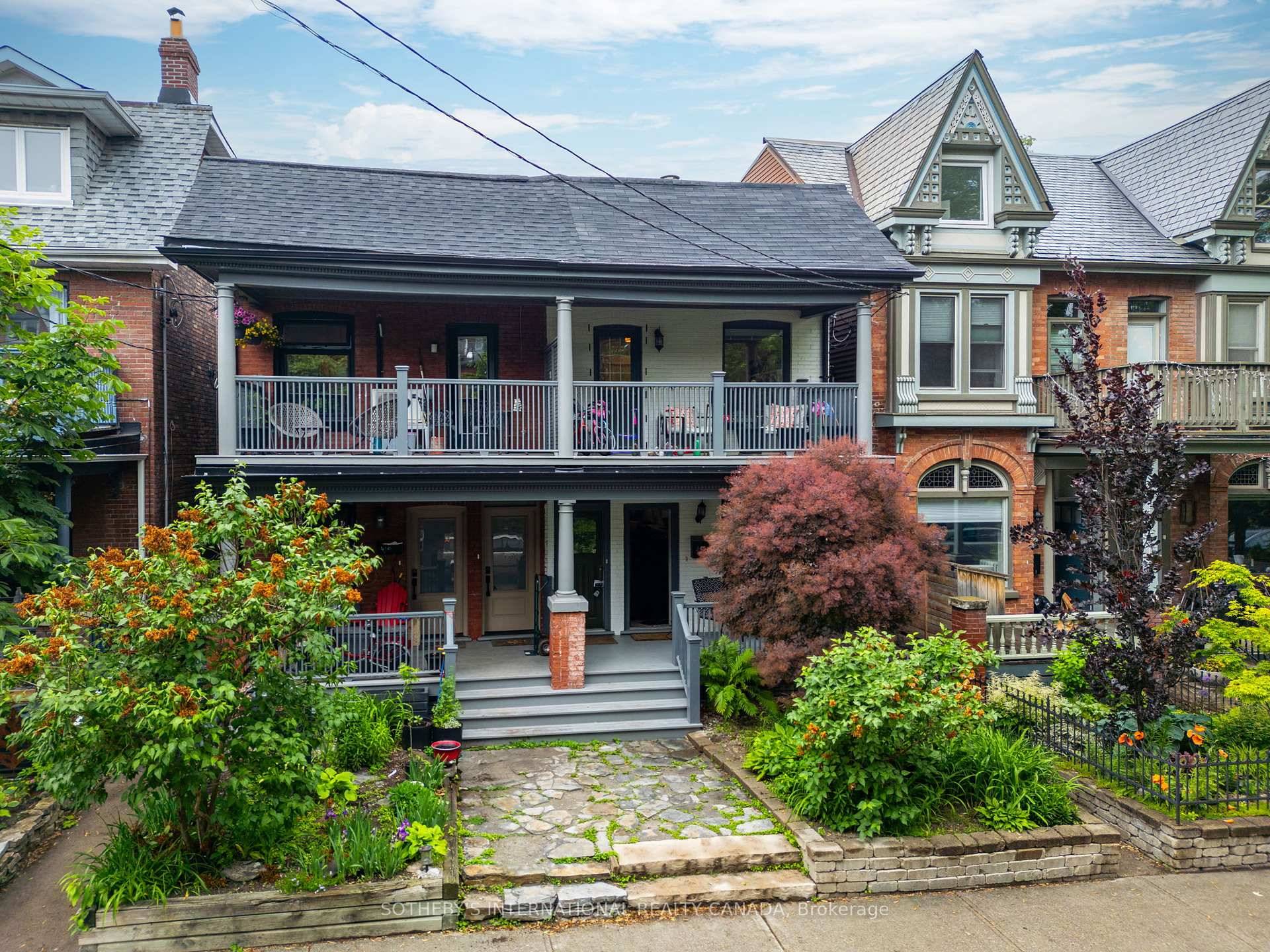 Nestled on the superior side of Toronto's iconic Cabbagetown, this exquisite semi detached character home offers a picturesque living experience akin to residing within a lush park.