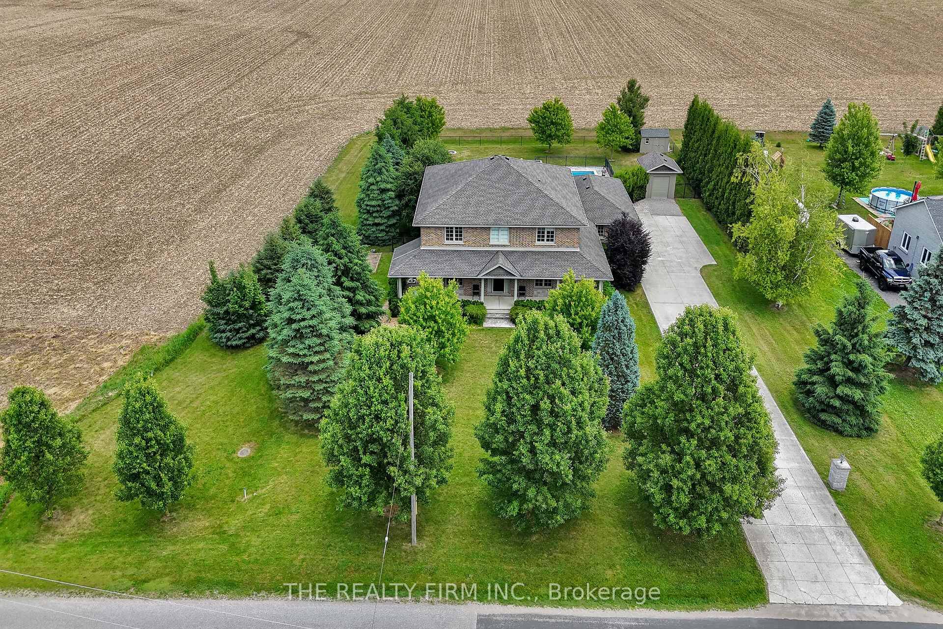 Welcome to 24482 Poplar Hill Road set on a beautifully landscaped 120 x 215 lot with sweeping country views, this stunning two storey home offers the perfect blend of space, ...