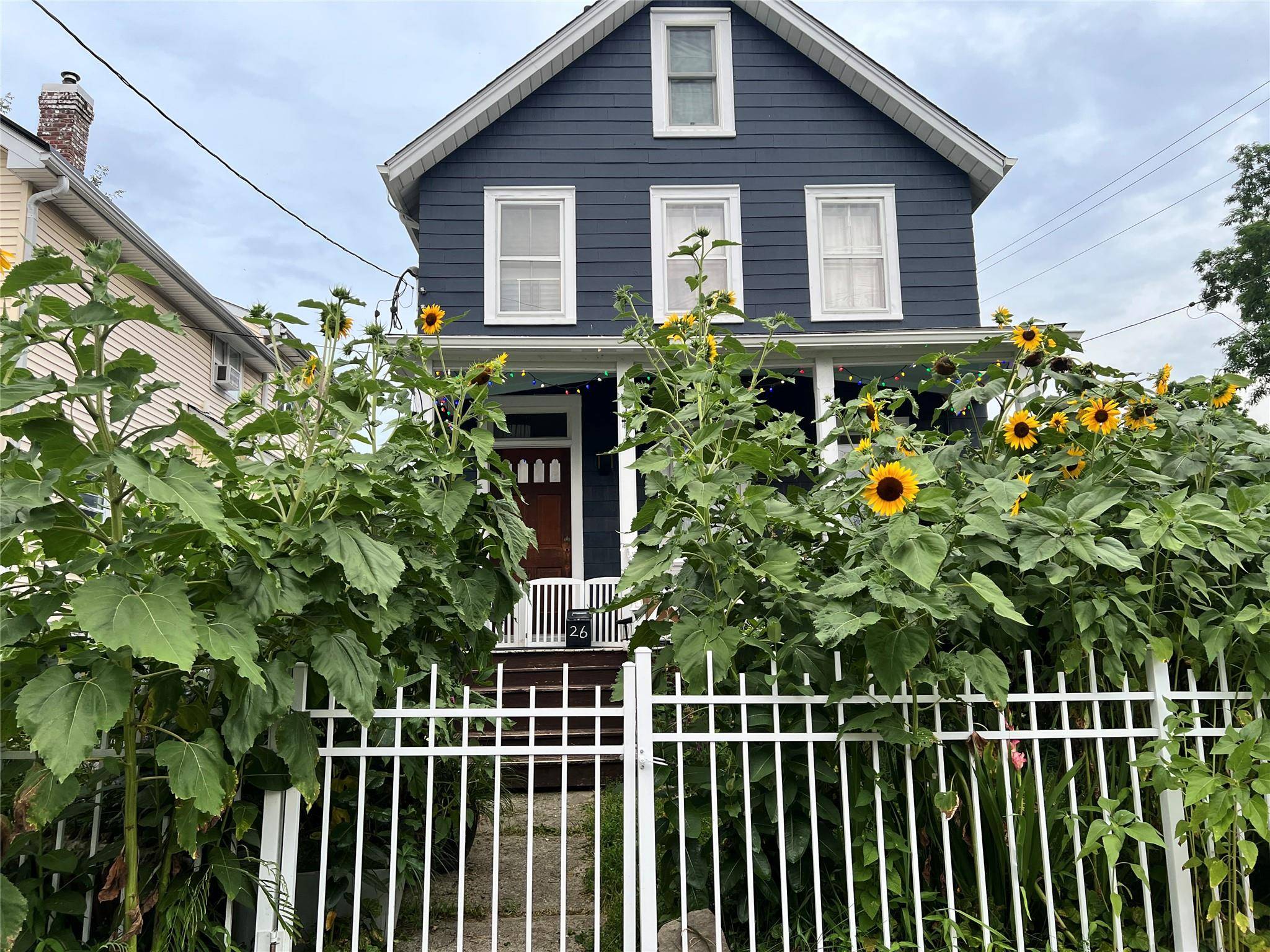Sunny, historic Victorian detached home on a corner lot one block from Beacon s Main Street.
