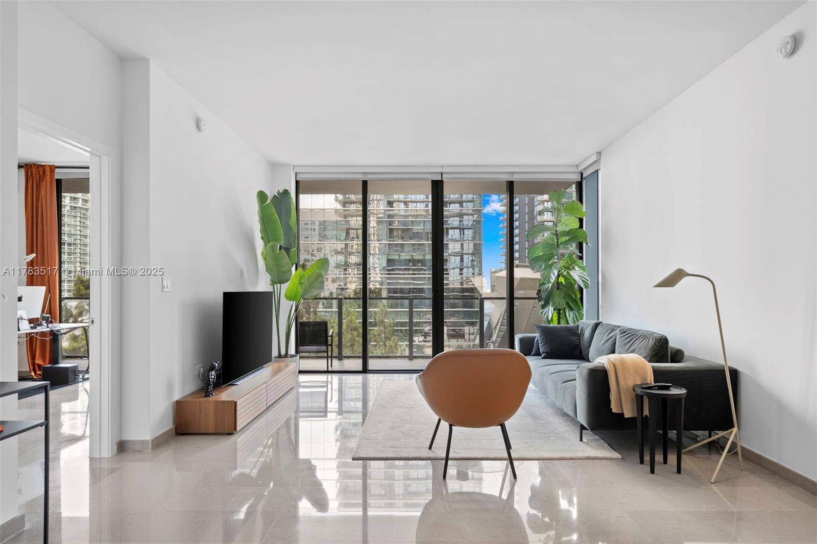 Stunning 2 bedr, 2, 5 bath residence at Rise Brickell City Centre.
