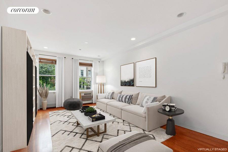 Experience Elevated Elegance Nestled in the heart of Clinton Hill, 13 Irving Place Unit 2B presents an unparalleled blend of intimacy and opulence in a cozy, 8 unit walk up ...