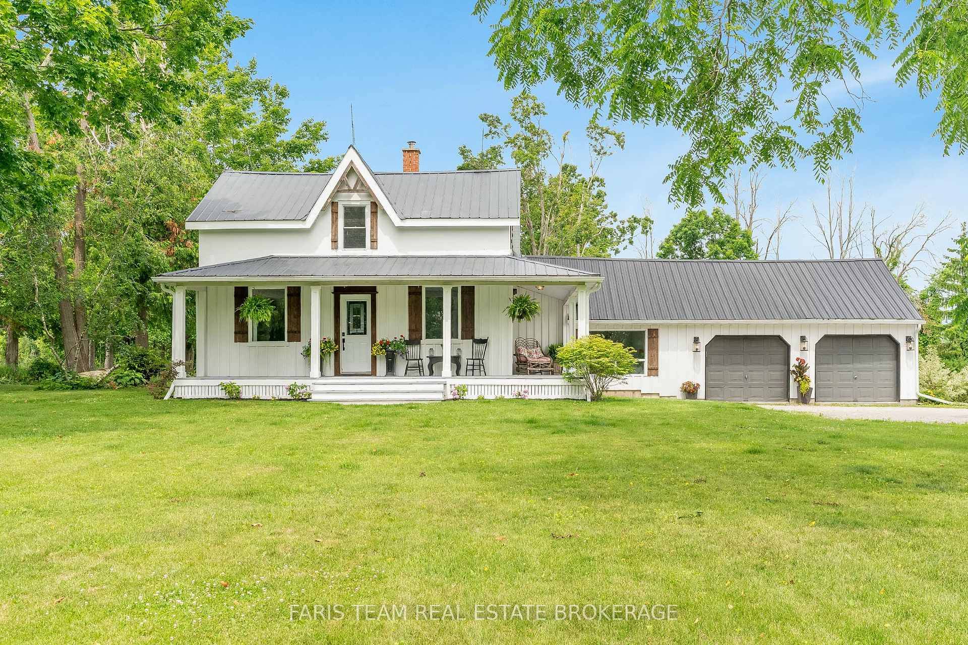 Top 5 Reasons You Will Love This Home 1 Picturesque century farmhouse set on nearly 5 acres of peaceful land, featuring a heated barn, lush cherry and mulberry trees, and ...