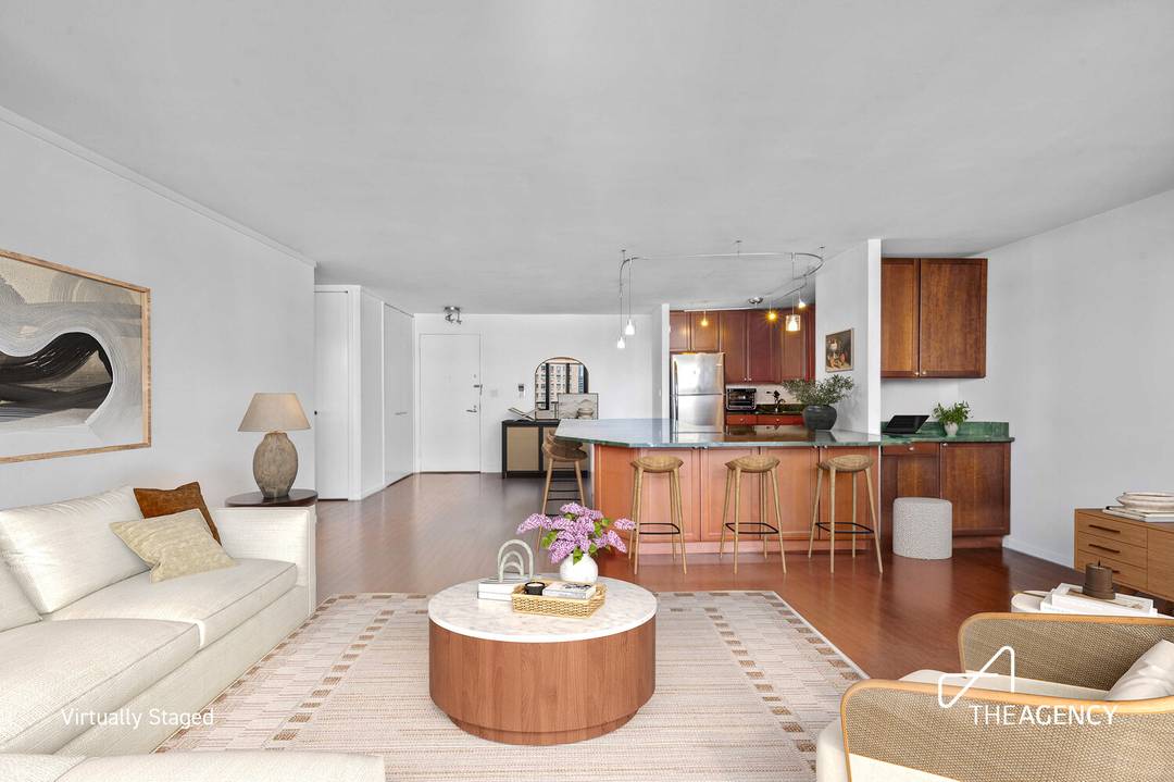 Residence 8C at 510 East 80th Street is a bright and spacious one bedroom, one and a half bathroom home with a private balcony and an ideal layout for comfortable ...