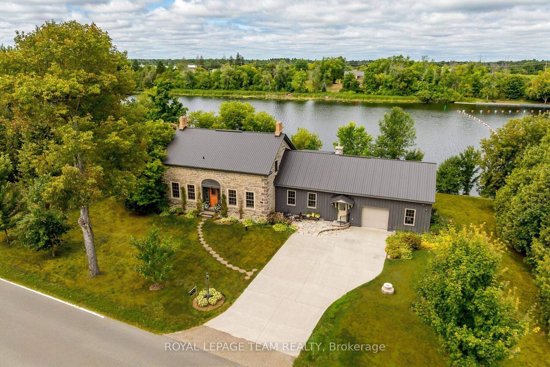 Welcome to Spillway Farm, circa 1835, a stunning waterfront stone home w exquisite custom renovations by Hubbard amp ; Co !