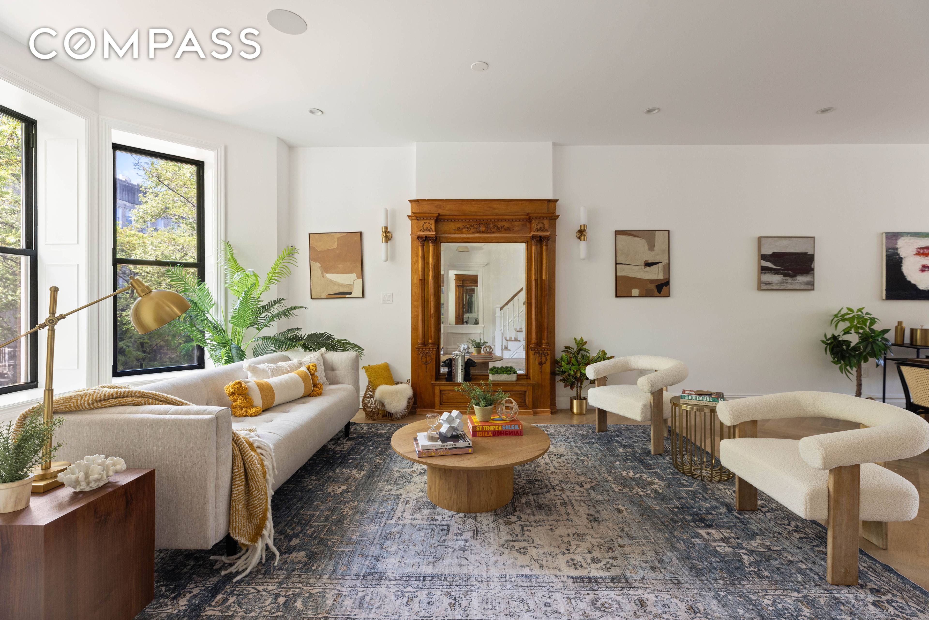 1349 Bergen Street, built circa 1901, is a grand and meticulously renovated townhouse offering the perfect blend of historic elegance and modern functionality.