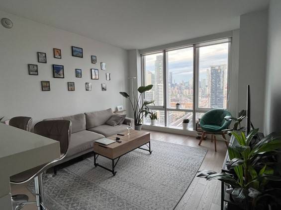 Welcome to a beautiful, light filled 1 bedroom apartment in Long Island City.
