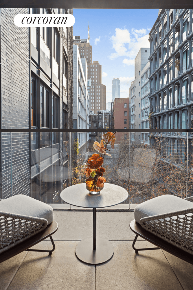 Apartment 4A at 27 Wooster Street, located on Grand Street between West Broadway and Greene Street, combines the modern aesthetics of loft living with the privacy and sophistication of traditional ...