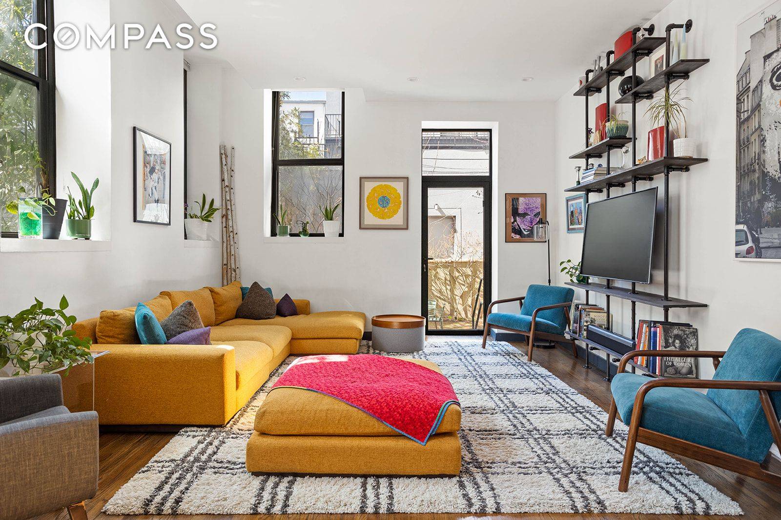 The heart of this 3 bed 3 bath home is aptly described as a great room.