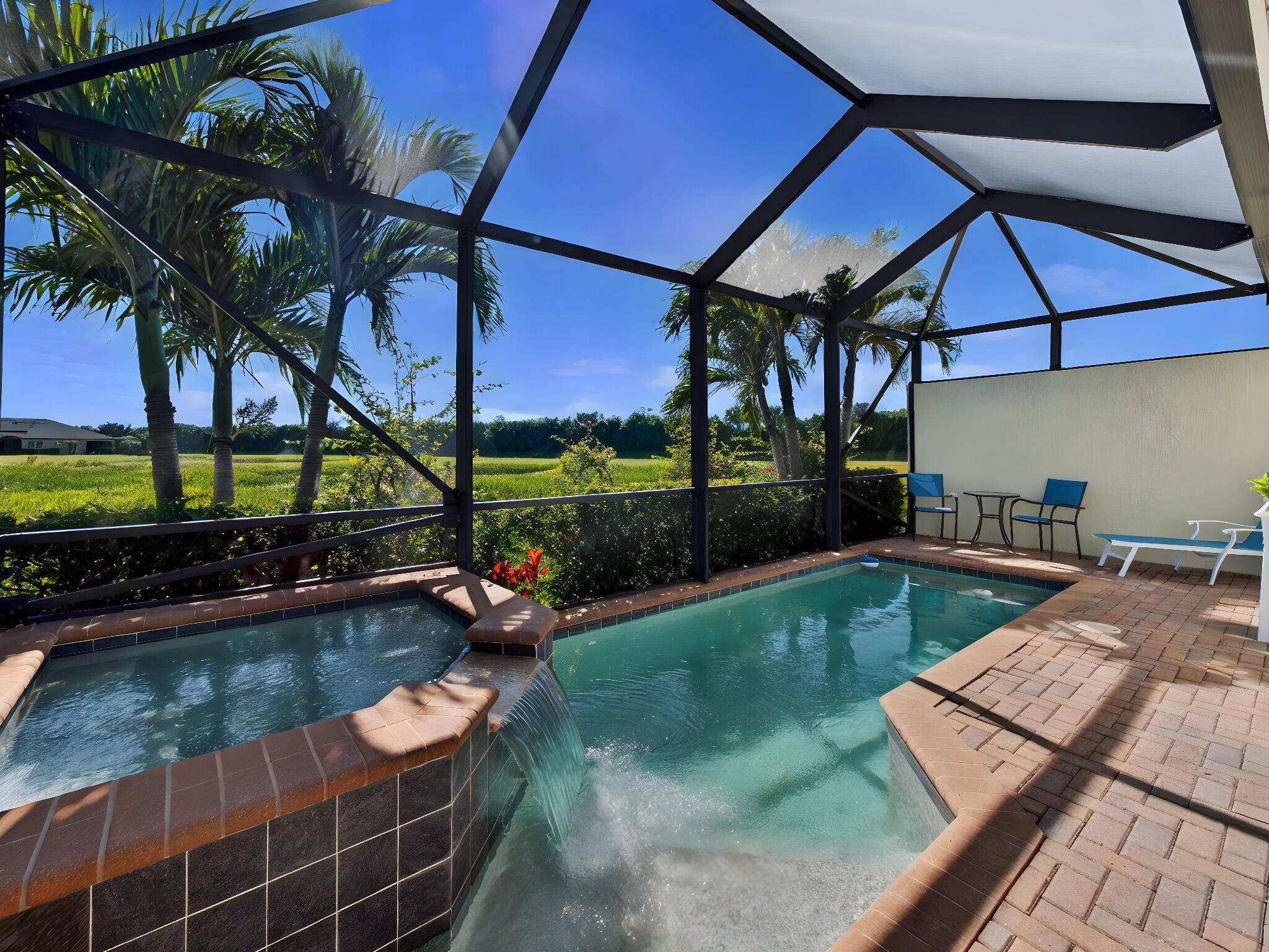 Experience refined Florida living in this exquisite Mahogany model villa, perfectly situated in the coveted LakePark at Tradition community.