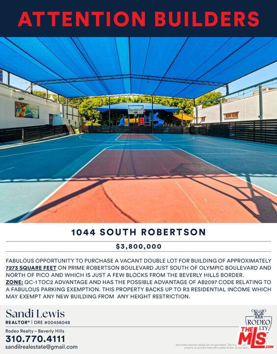 1044  S Robertson Blvd Beverlywood La