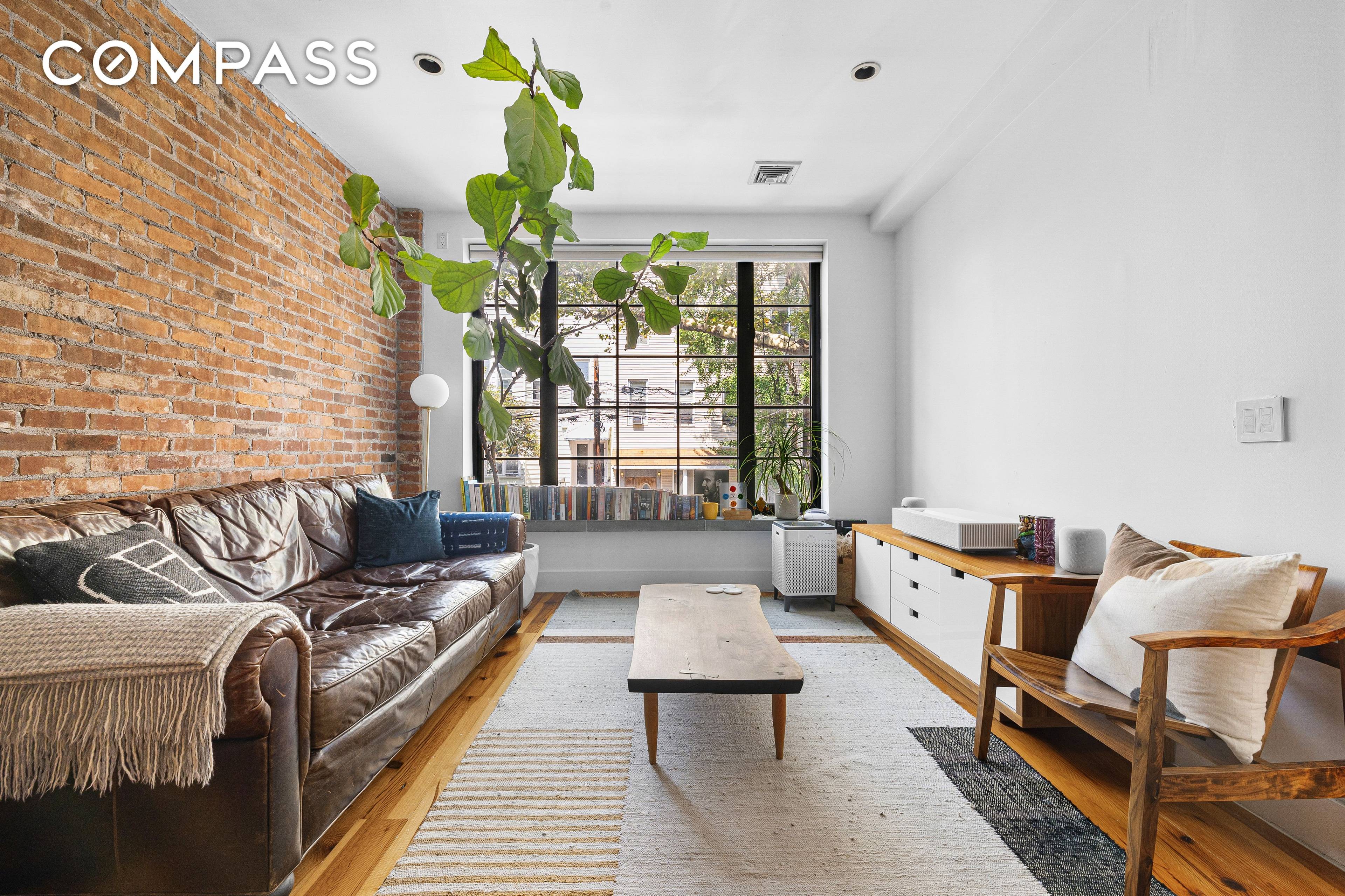 Welcome to Unit 2A at 174 Jackson Street, a bespoke loft style residence with PRIVATE ROOF DECK and stunning skyline views, nestled in the heart of Williamsburg !