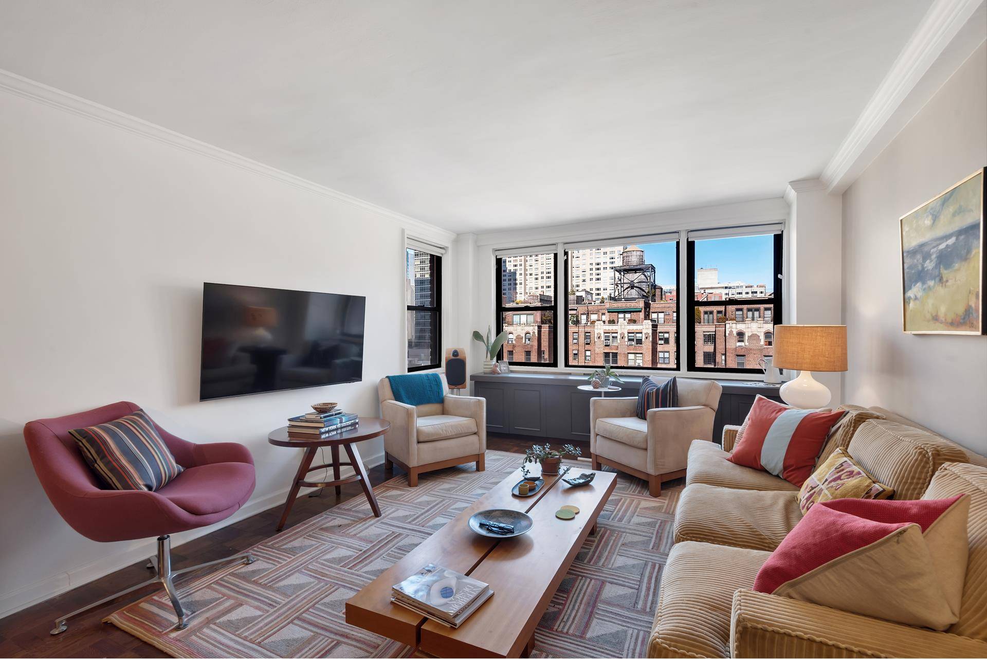 Midtown Magic ! If you've been seeking a large, sunny and cheerful renovated one bedroom apartment in a wonderful full service building in Midtown East, you've just pulled a rabbit ...