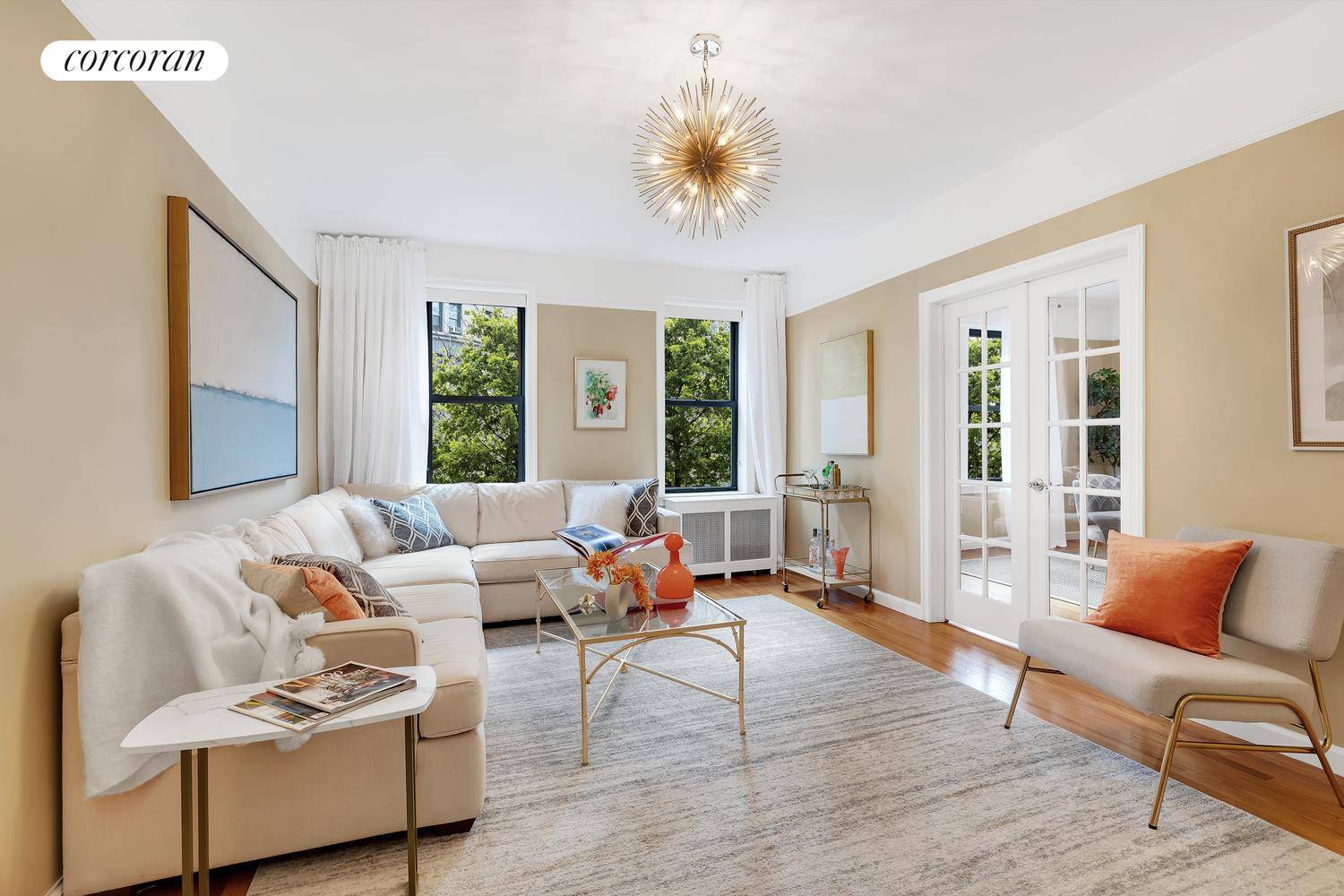 Apartment C33 is a beautiful, expansive, and sun filled prewar condominium located in an excellent building just off Riverside Park.