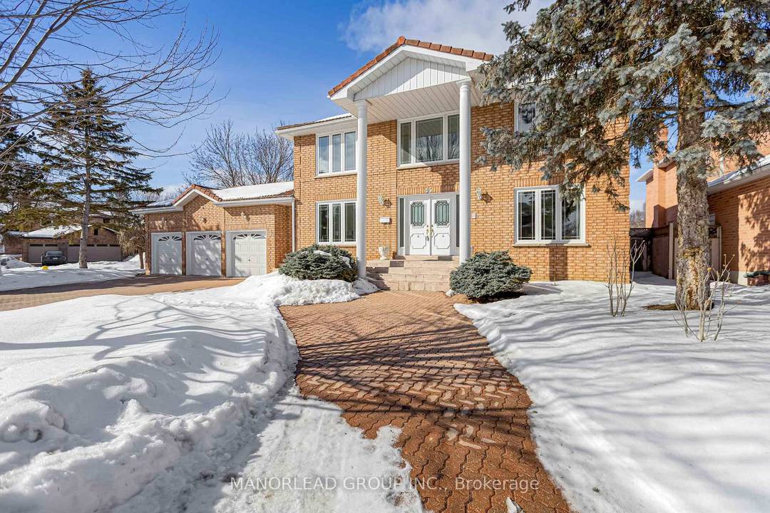 Distinguished South Facing Family Residence On A Rare 100 Foot Corner Lot In Prime Unionville.
