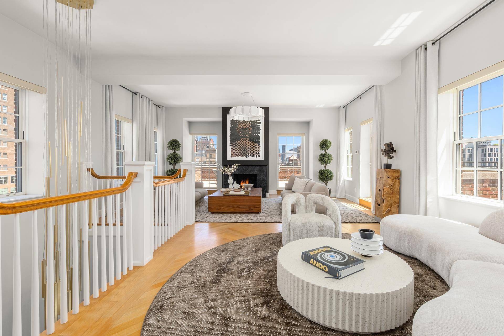 Experience the epitome of Manhattan living in this stunning Gramercy Park penthouse condominium.