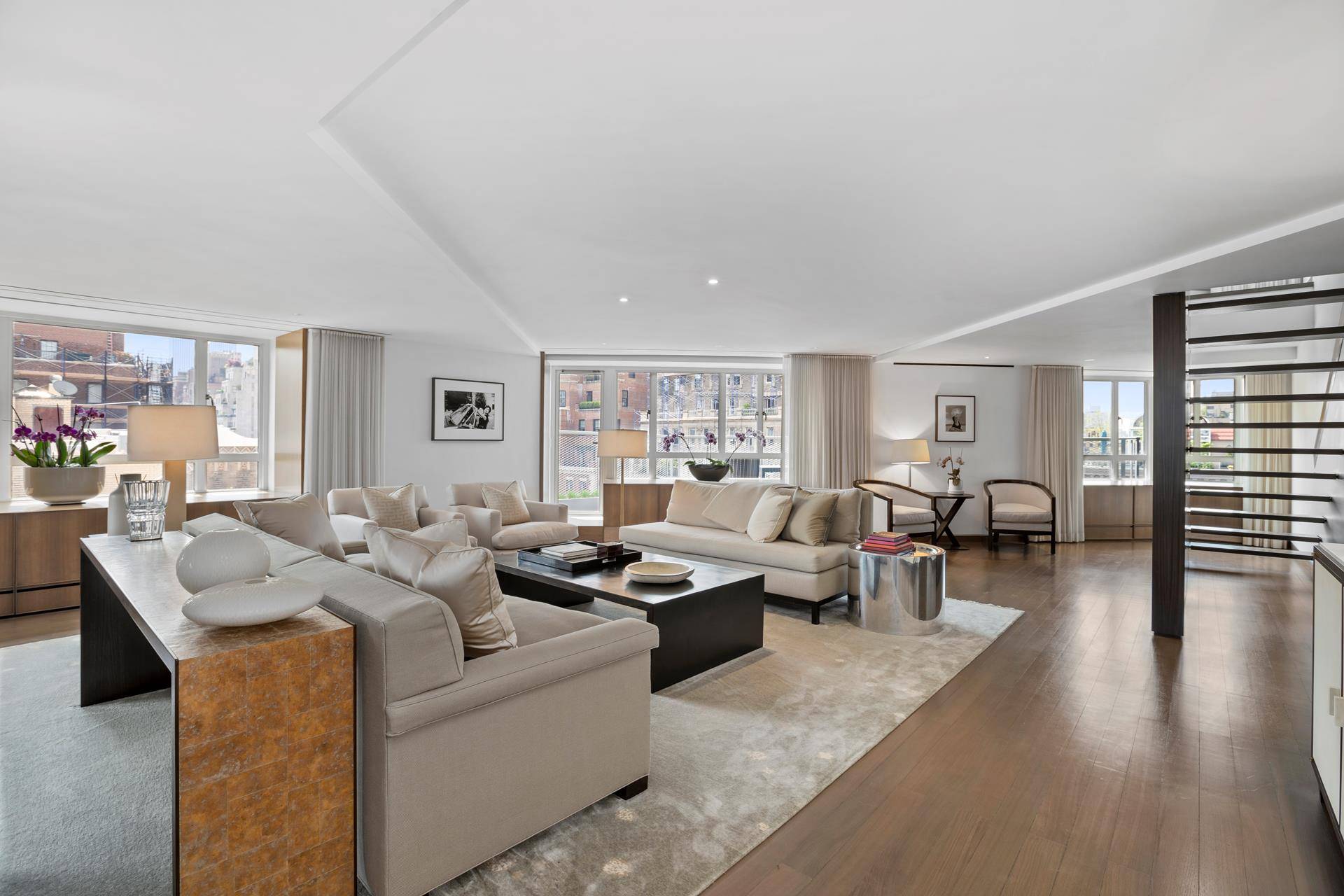 Exquisitely renovated by renowned designer Russel Grove and featured in Architectural Digest, this 5, 200 sq.