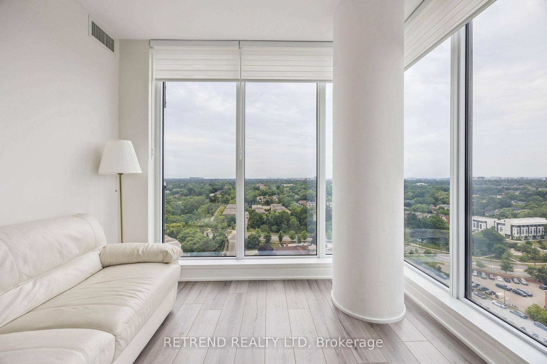 Welcome to this stunning 2 bedroom den, 2 bathroom corner unit in the sought after Ellie Condos, located in the heart of North York.