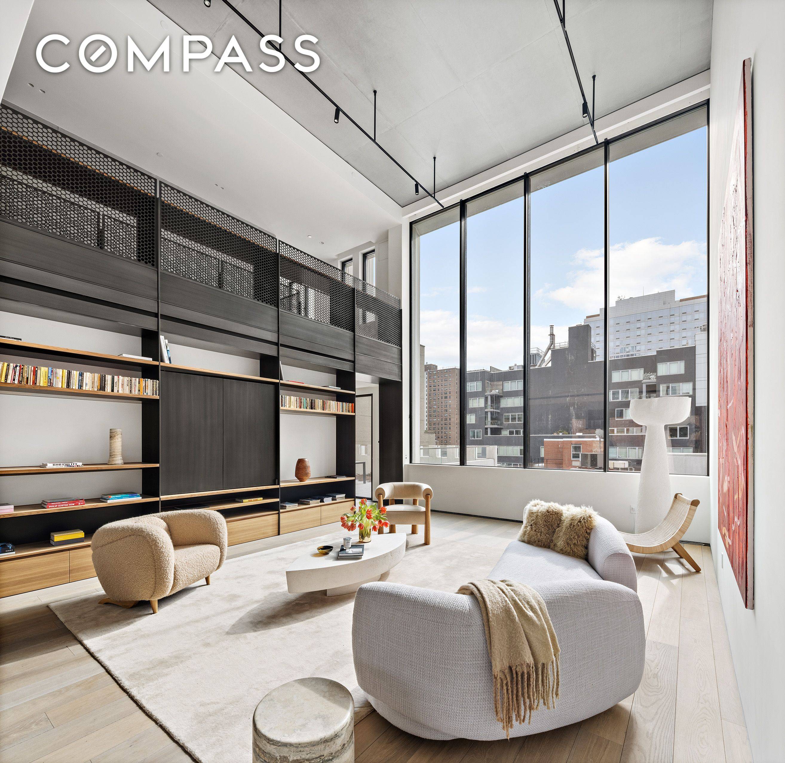 The epitome of chic European modernist design, with unrivaled construction and finish quality, this exquisite penthouse exudes timeless elegance.