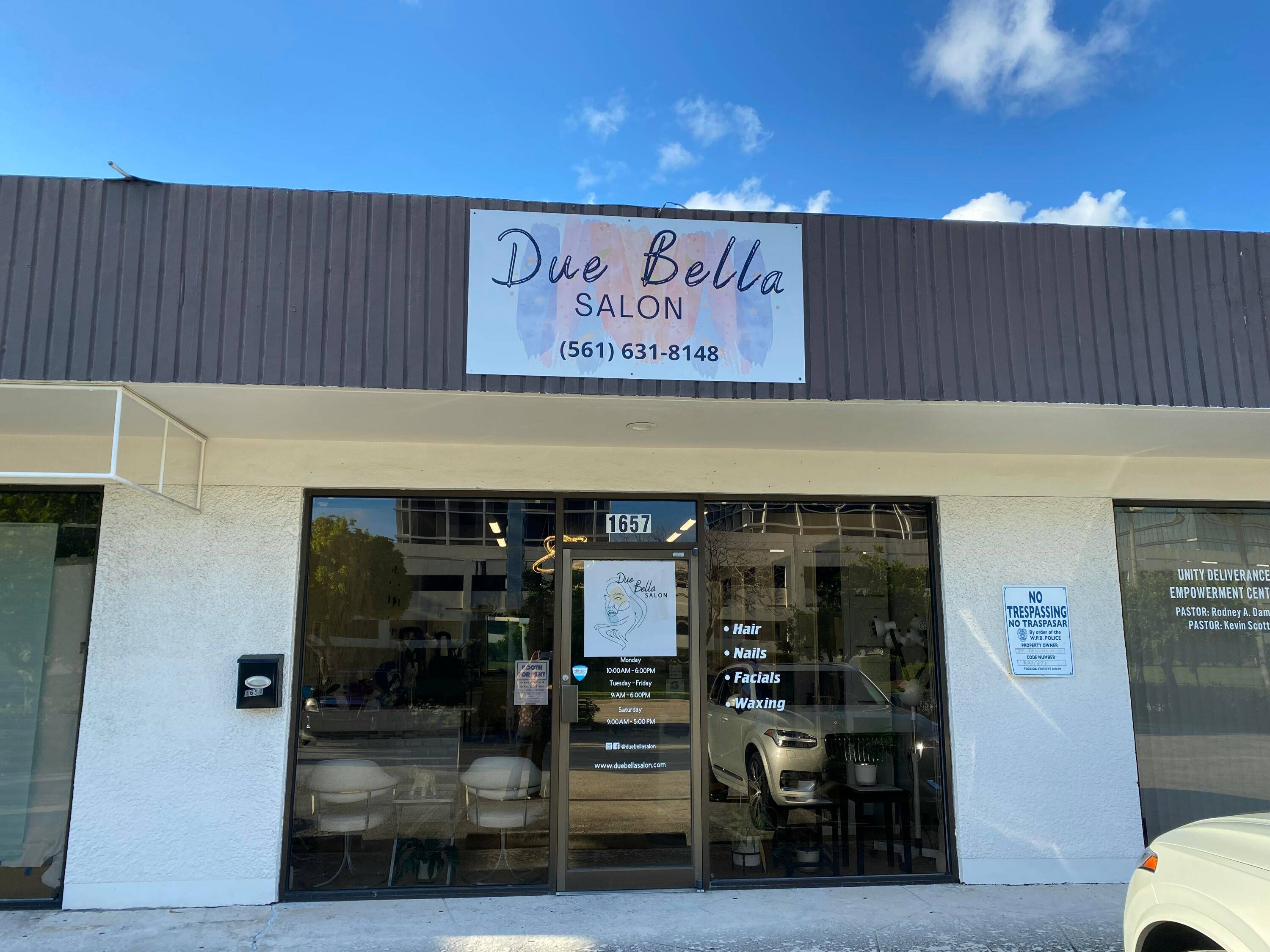 Located just East of the Palm Beach Outlets, Due Bella Salon is a highly rated, community staple in West Palm Beach !
