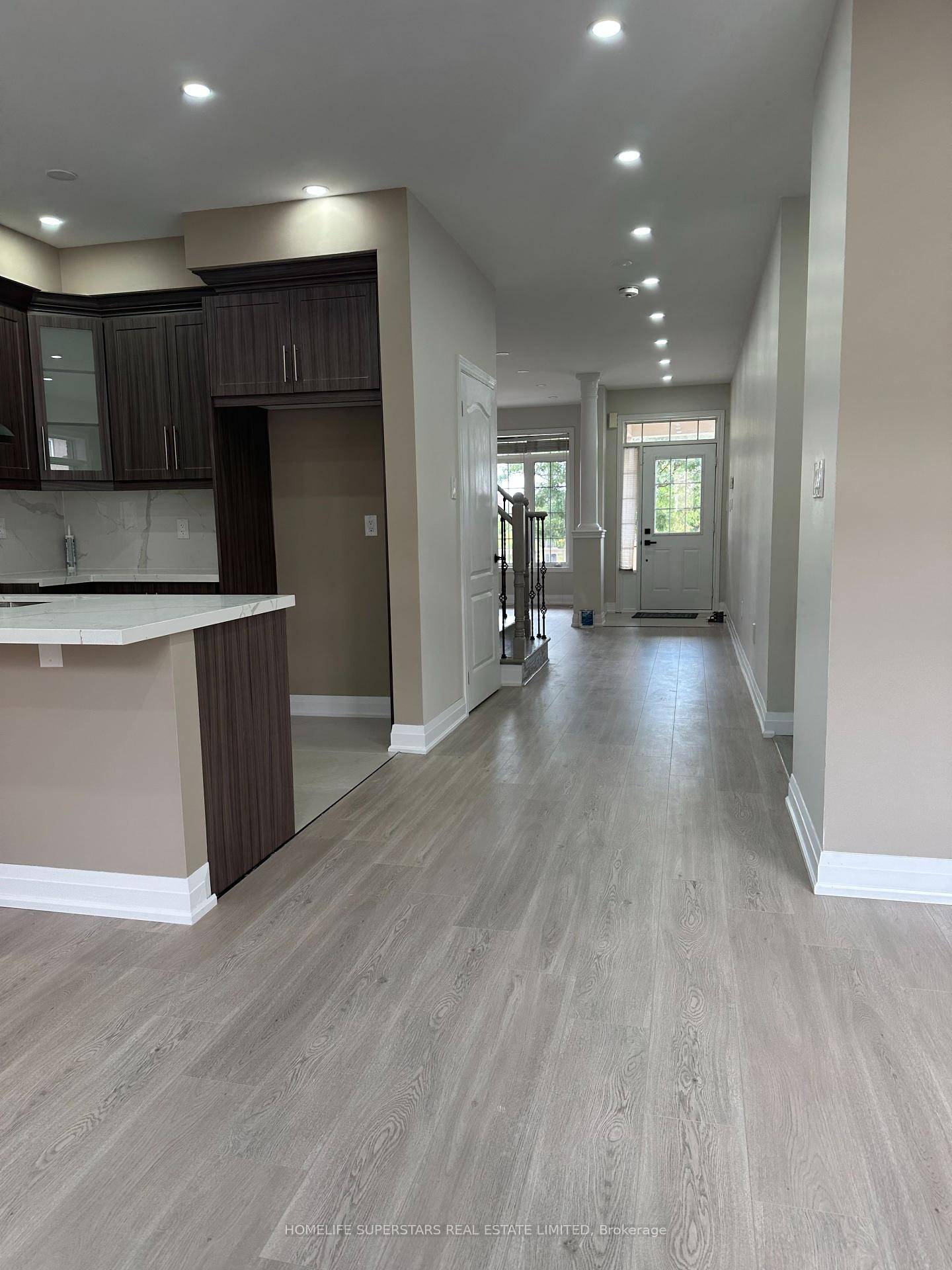 Fully renovated, like Brand new, 3 Bedroom, 3 washroom, no carpet in the house, All brand newsteel appliances, house facing Pond, Fenced backyard, all concrete around the house, close toall ...