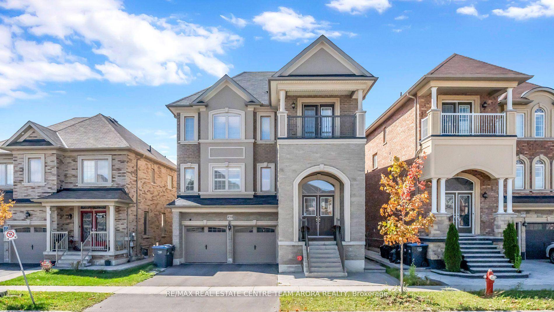 Beautifully upgraded 4 1 bedroom home with double car garage and elegant double door entry.