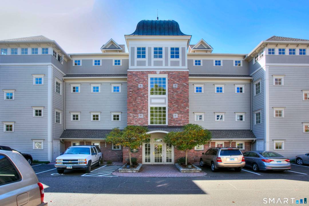 Riverfront living at The Landings, an award winning mid rise condominium overlooking the Norwalk River.