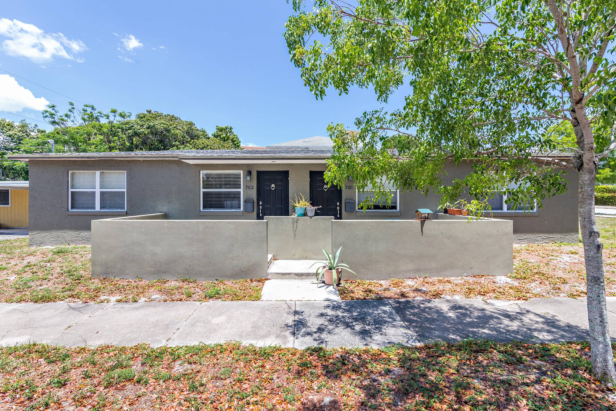 Duplex or potential to convert to single family residence.