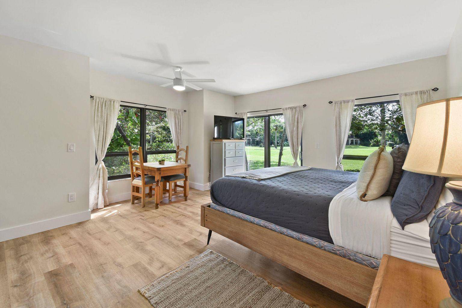 Welcome to a charming and efficiently designed studio apartment located in the Palm Beach Polo Club that maximizes every inch of space, creating a small yet highly functional living environment.
