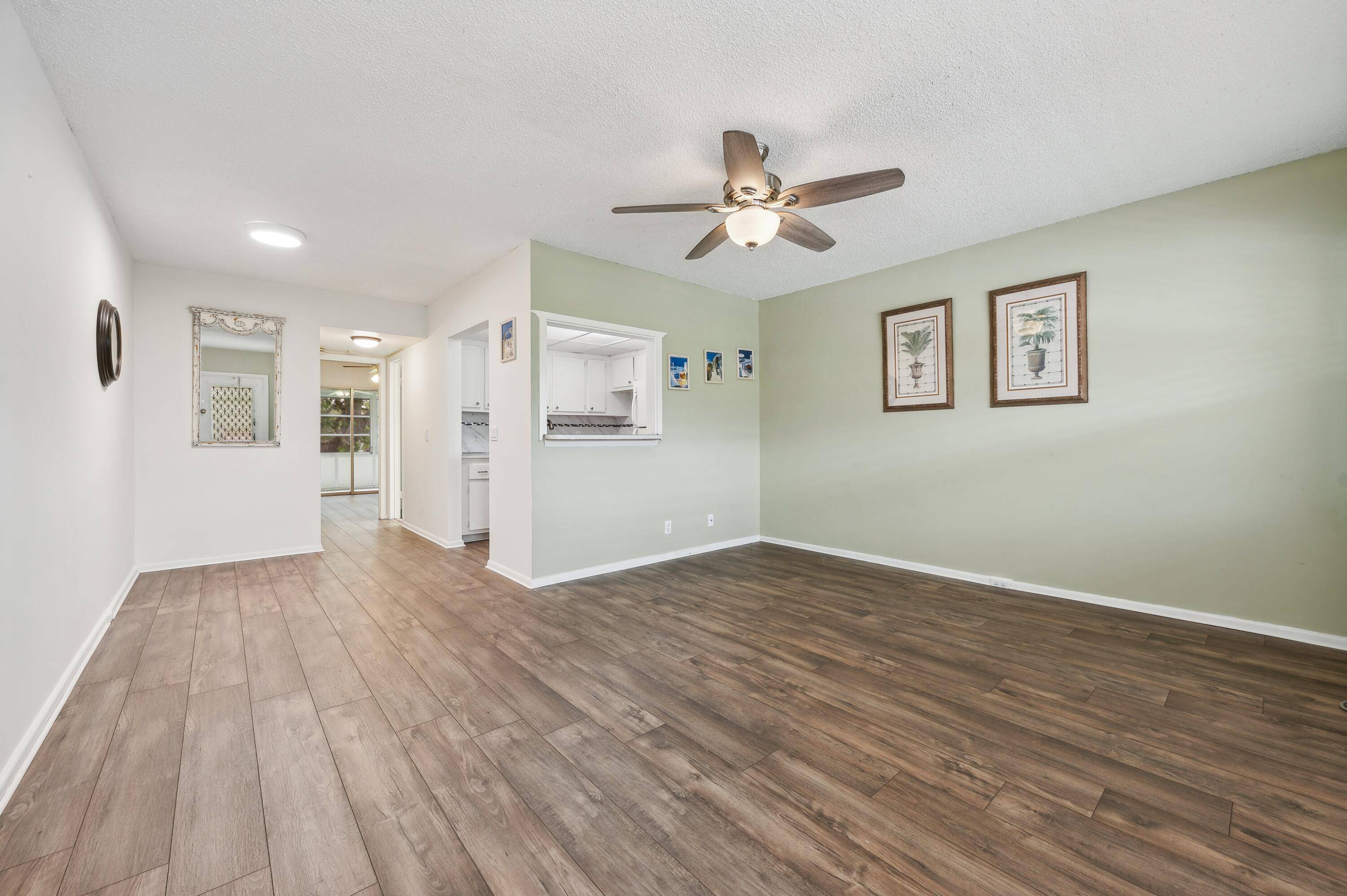 Full remodel, move in ready charming condo unit in 55 active community of Century Village.