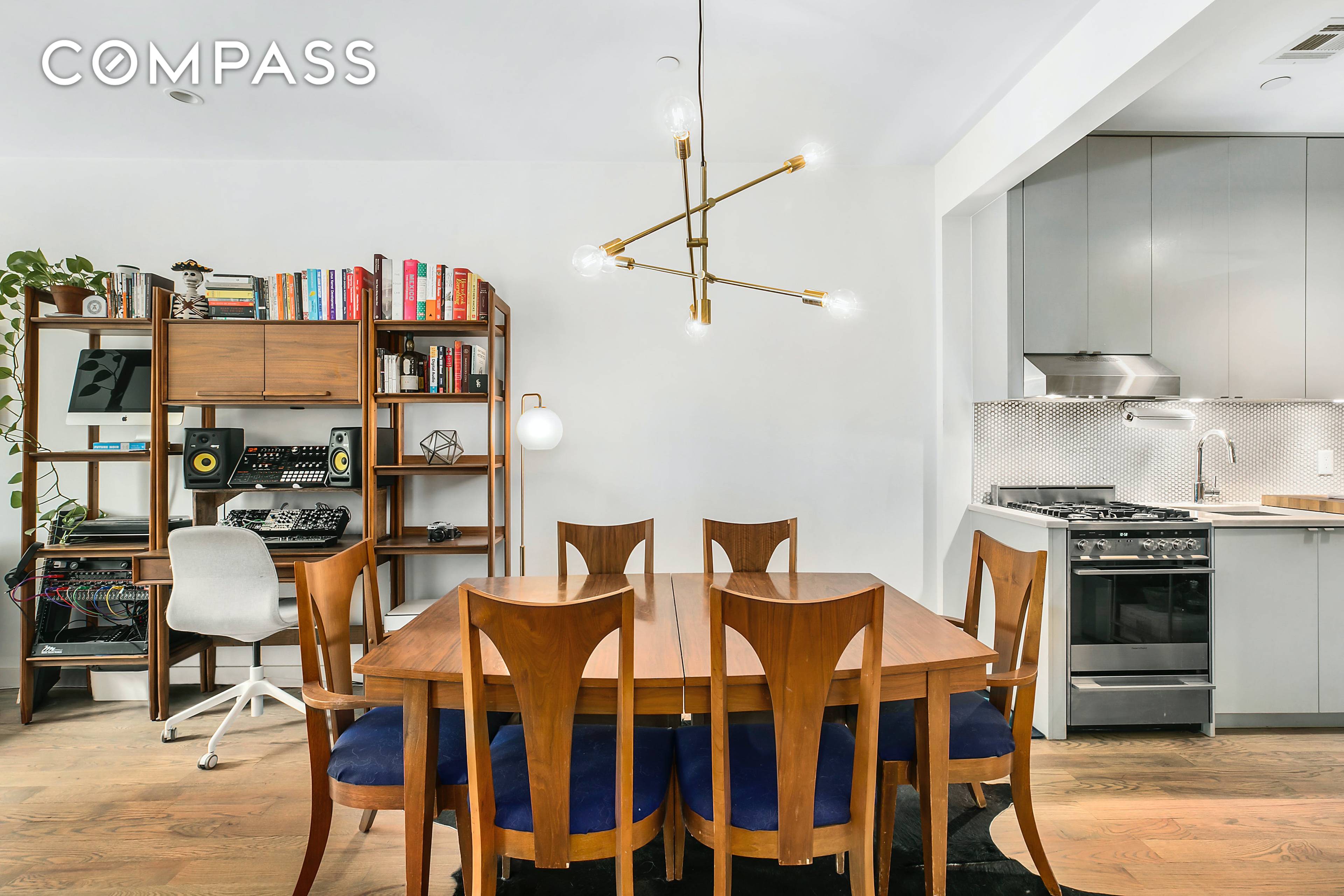 Come live in this absolutely mint condo apartment on one of the prettiest blocks in Bed Stuy !