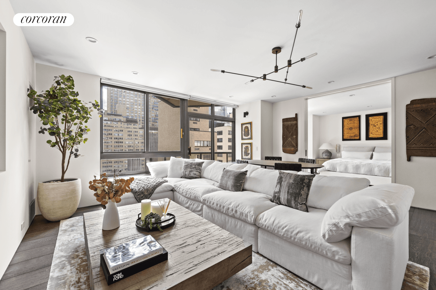 Residence 15D is a completely gut renovated, triple mint condition 1 bedroom, 1 bath at 100 United Nations Plaza, one of Midtown East's premier white glove condominium buildings.