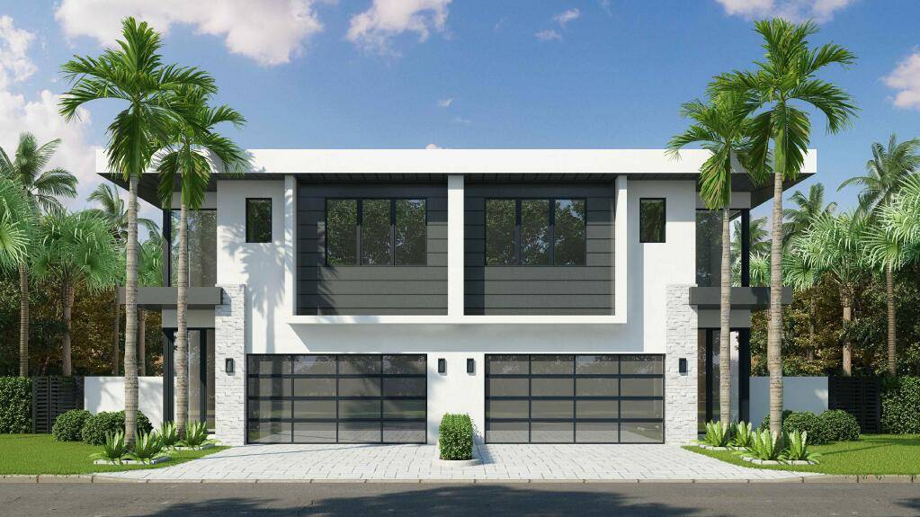 Two is always better than one, and no two stars shine brighter in East Delray Beach than the homes that comprise ESTE, a bespoke new construction townhome duplex at 6 ...