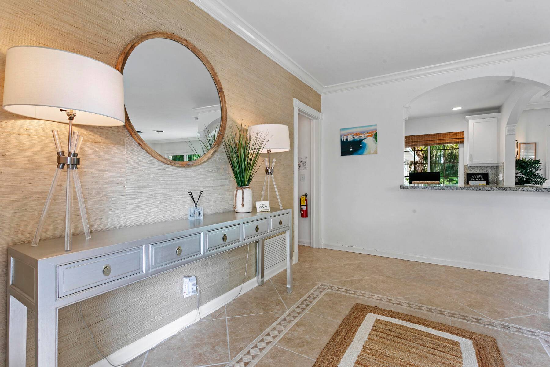 Beautifully decorated, and fully furnished rental available in the heart of North Palm Beach.