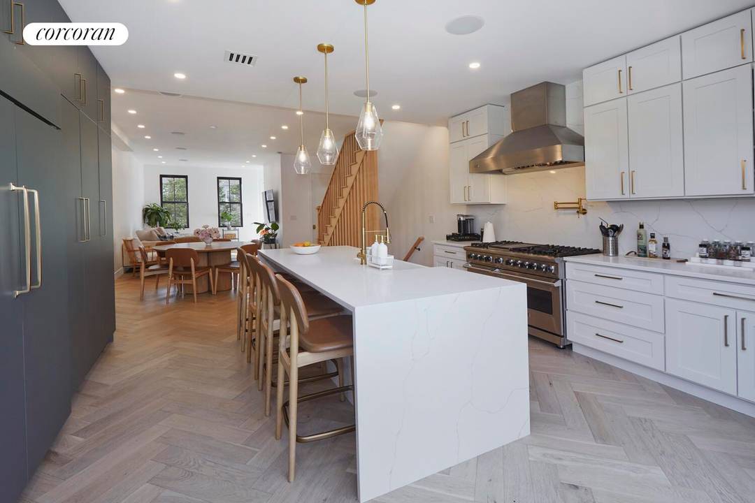 Set in the heart of Bedford Stuyvesant, this fully gut renovated legal two family townhouse blends timeless Brooklyn charm with a level of finish that feels straight out of a ...