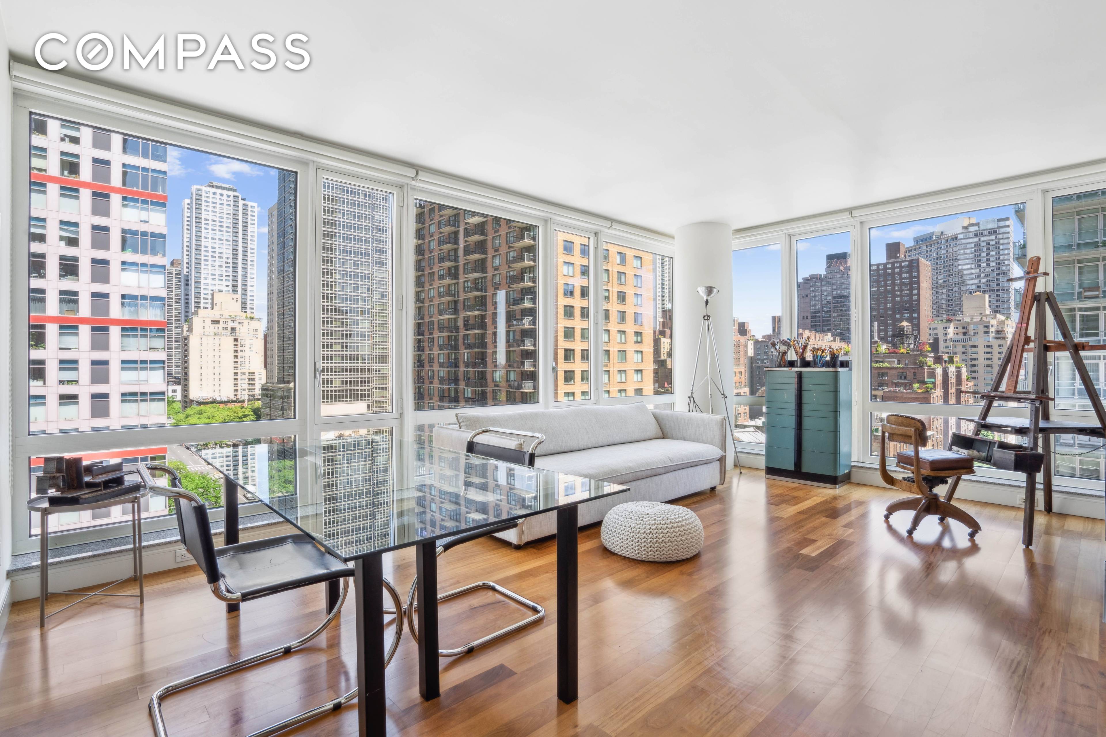 Welcome to this stunning, light filled two bedroom, two bath home in the prestigious Veneto Condominium.