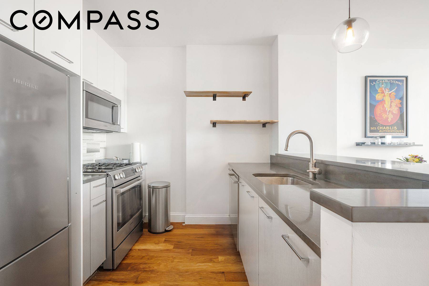 A rare opportunity to own a sprawling spacious 2 BR 2 BA in the heart of Long Island City with low monthlies at a great cost per sf value !