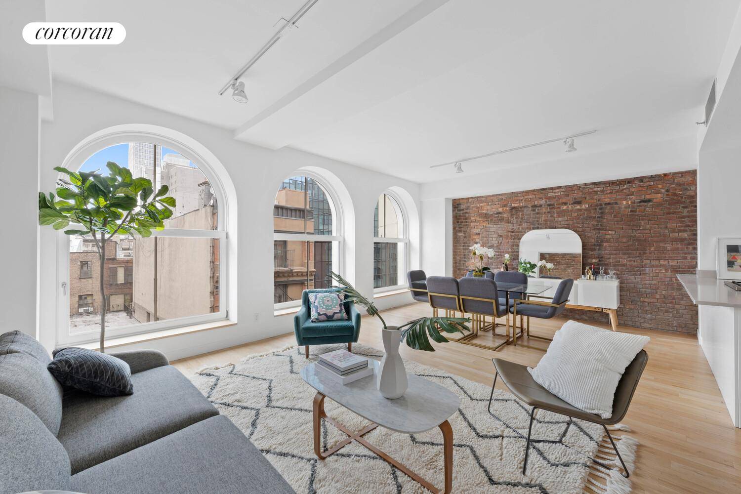 Situated in this architecturally stunning building designed by Morris Adjmi, Unit 4, a full floor residence with a private balcony at 83 Walker is a bridge from the old New ...