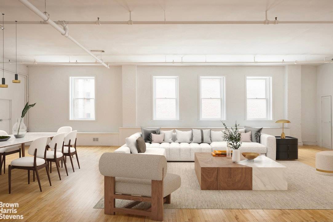 Welcome to true SoHo loft living.