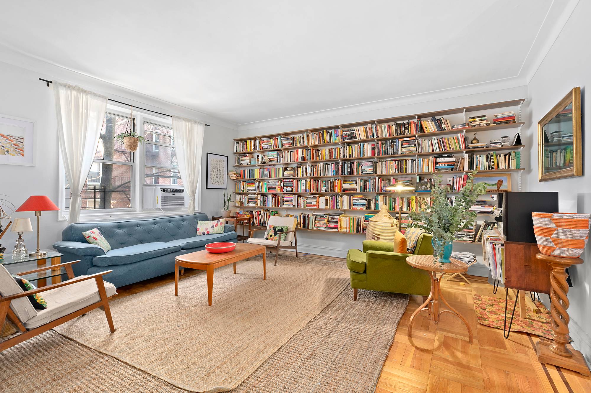 Hygge is the perfect word to describe this sprawling 2 bedroom and 1 bath home in the heart of Ditmas Park.