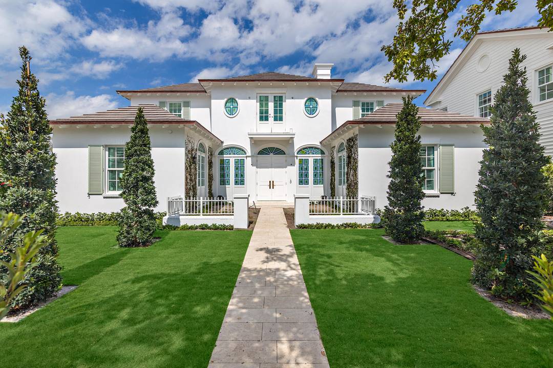 Situated in the coveted SoSo neighborhood, this newly constructed Anglo Caribbean residence by Smith Kellogg Architecture offers 4, 926 total square feet with 3 bedrooms, 3.