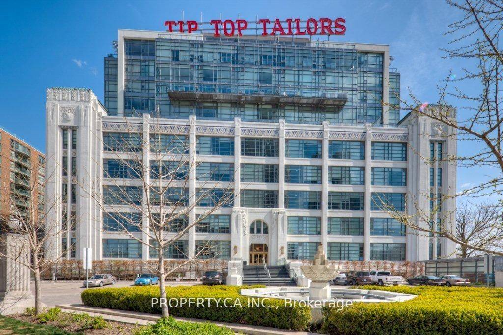 Own a piece of history with this unique 2 storey loft in the iconic Tip Top Lofts.