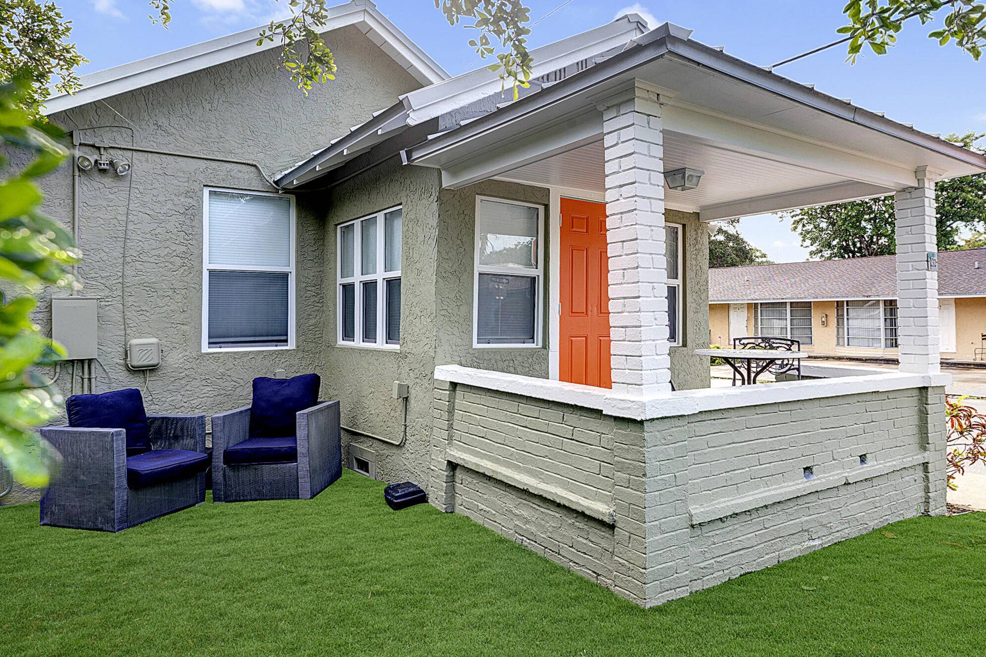 This charming property combines the best of both worlds a tastefully furnished 2 bedroom, 1 bath house at the front and two fully furnished efficiency units tucked away in the ...