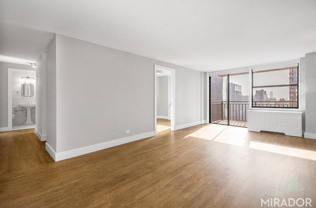 New York Tower is a 38 story luxury high rise at 330 East 39th Street in Murray Hill, exclusively represented by Mirador Real Estate.