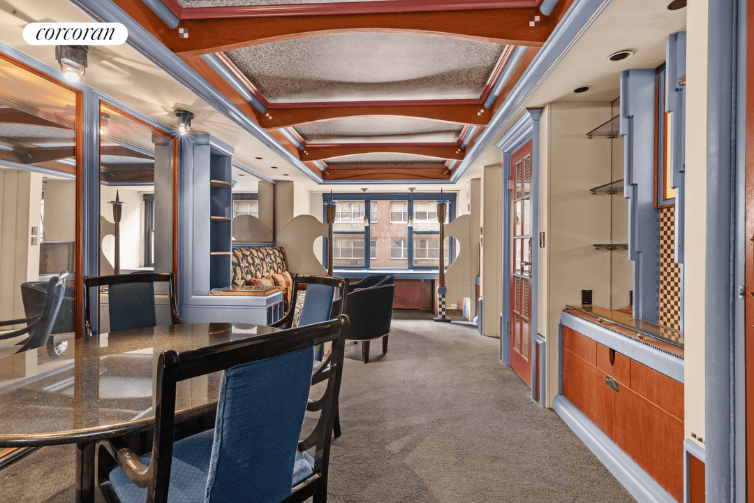 Welcome to this spacious alcove studio, convertible to a junior 1 bedroom, with tons of closet space !